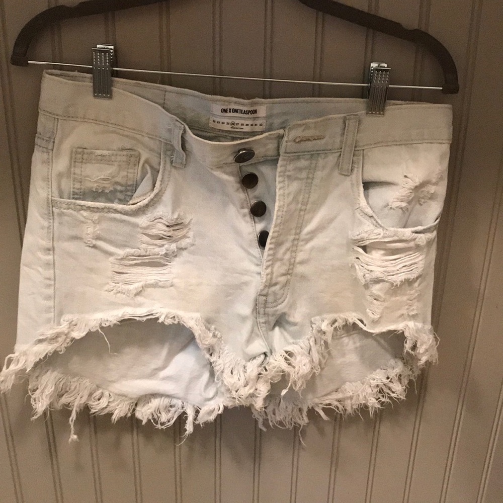 One teaspoon denim shorts
